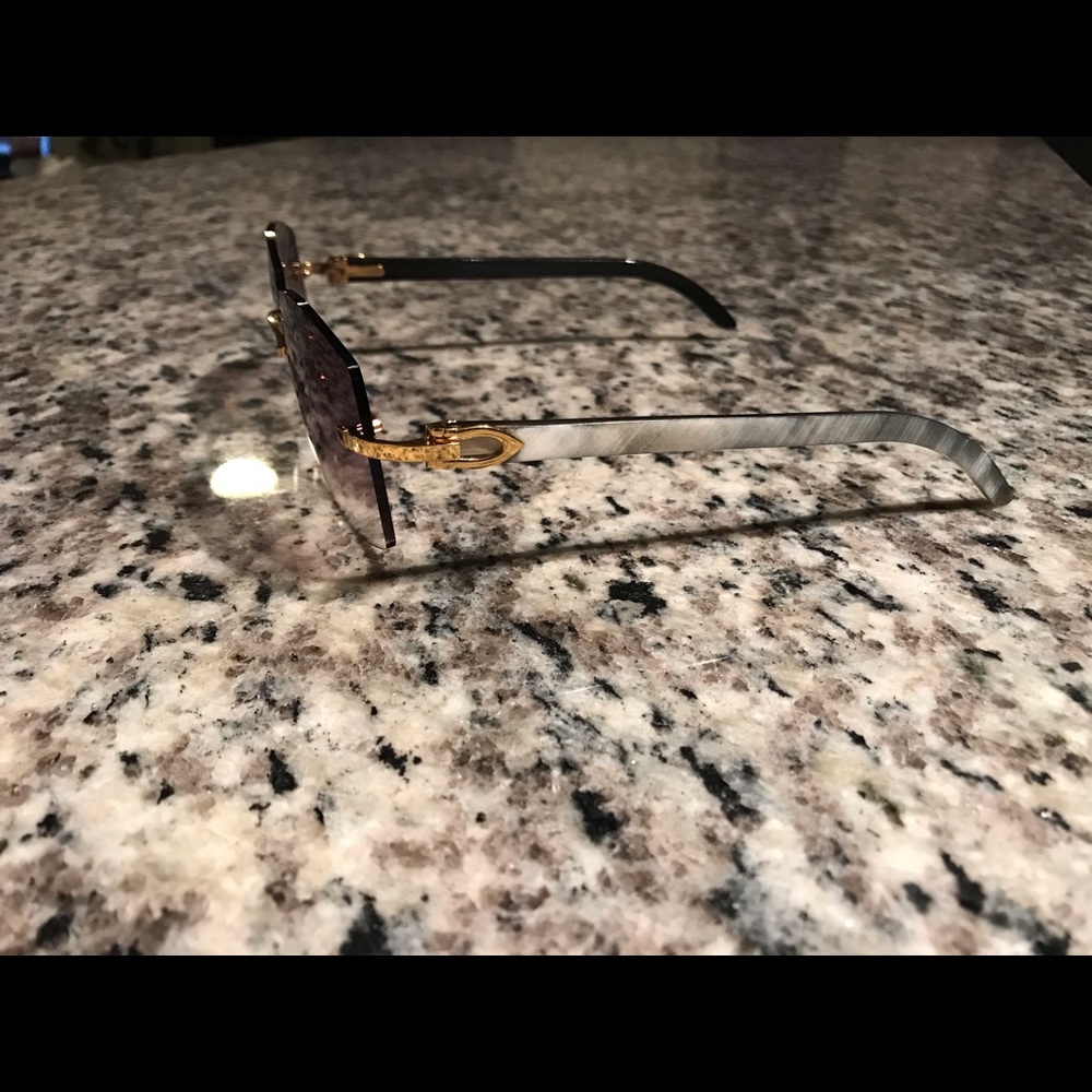 Cartier white buffalo horn